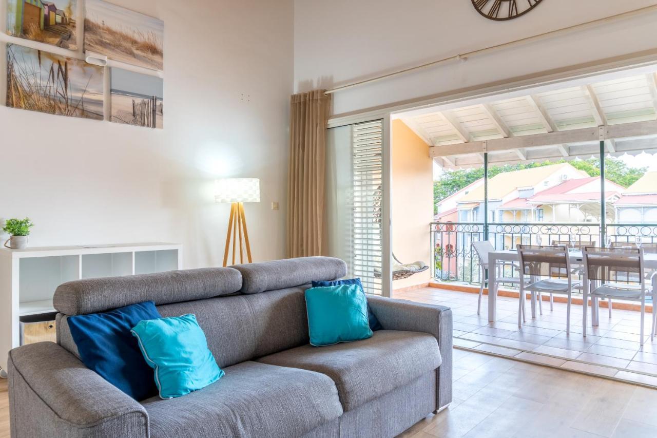 Superbe appartement en duplex en residence - Caye d'Argent Le Gosier  Extérieur photo